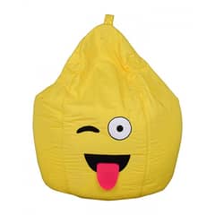 Smiley Style Bean Bags Export Quality Filling With Beans