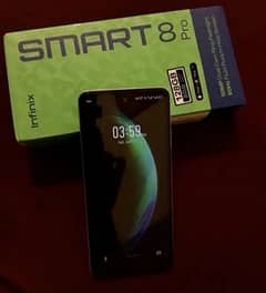 infinix smart 8 pro all ok 3 month used