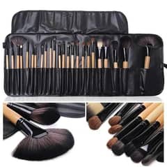 24 peace makeup brushes set . 
High quality makeup brushes,