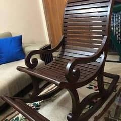 Rocking chair in good quality shesham wood will be made to order