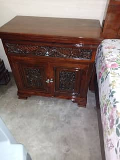 new bed for sell urgent bed dressing side table