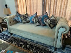 7 Seater Sofa Set in almost new condition