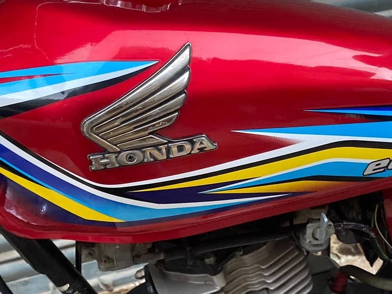 HONDA 125 MODEL 2018 RED COLOUR 4