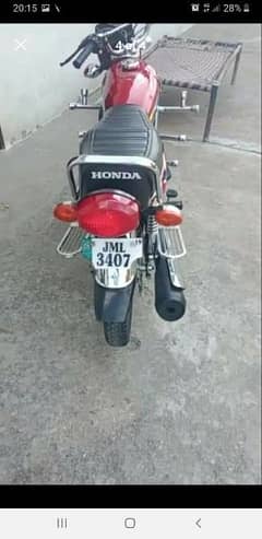 Honda 125 CG bike model 2019 for sale