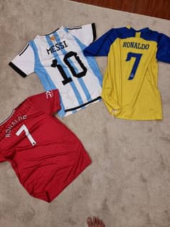 polyester football jersey ronaldo messi *NEW*