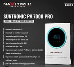 maxpower pv7000 pro suntronic
