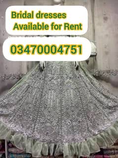 Bridal Dresses available for Rent