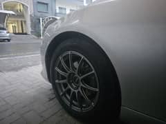 17" Advan RS Rims with New Yokohama Tyres