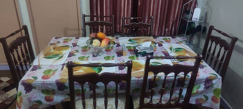 Dinning Table & 6 chairs 2