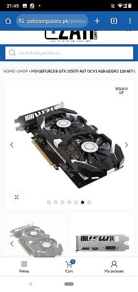 GeForce GTX 1050 2