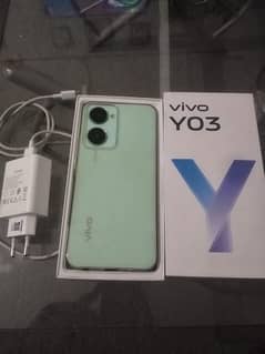 vivo y03 4/64 only 20days use all accessories