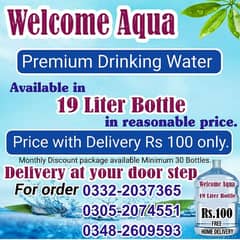 Mineral Water Free Home Delivery.