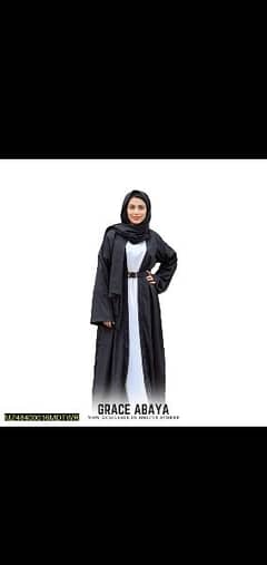 Women's stitched grip abaya