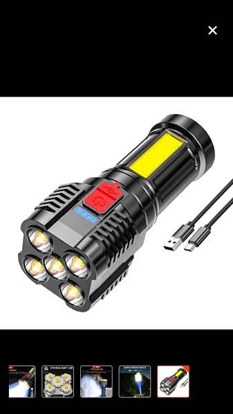 Rechargeable Flashlight 4