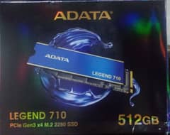ADATA  LEGEND 710 Pcle Gen 3X4 M. 2 2280 SSD for sale (512GB)