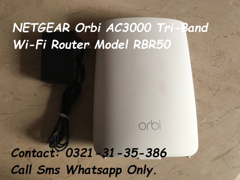 netgear orbi ac3000 wifi router 0