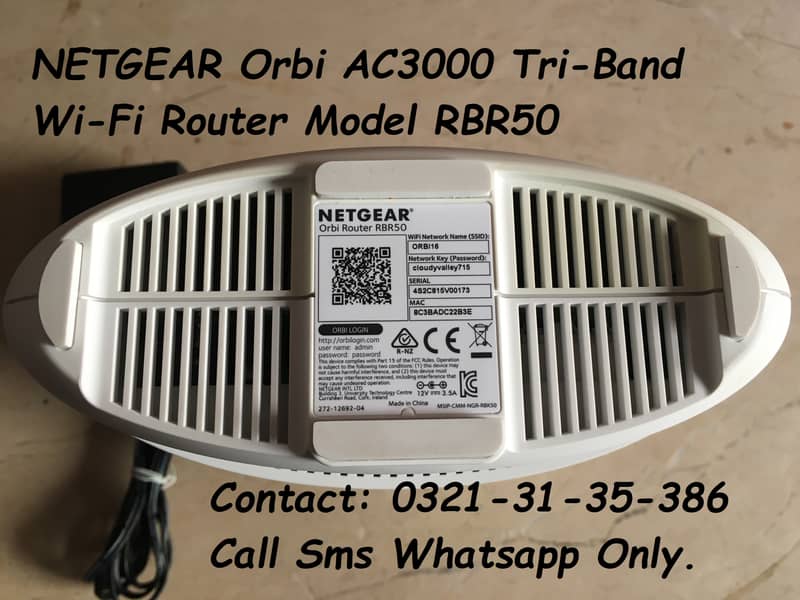 netgear orbi ac3000 wifi router 1