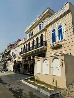 5 marla spanish double story house for sale in E block New city phase 2 wah cantt
