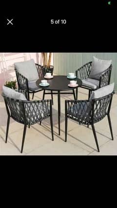 Dining Tables Outdoor Furniture for Cafe, Restaurant, and Home Decor"