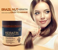 Brazilian nut keratin hair mask