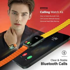 Kieslect KS Calling Smart Watch With 1.78″ Amoled Always On Display