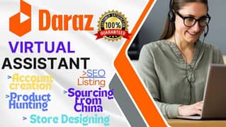 Daraz SEO + Store designing + virtual assistant + product listing