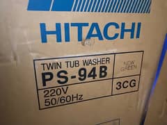 Hitachi washing machine twin tube