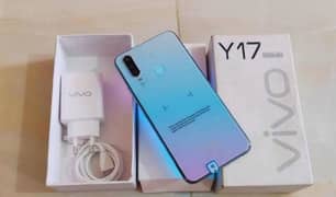 Vivo y17 8/256 with box and original charger PTA approved