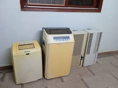 used and new Split AC and window AC