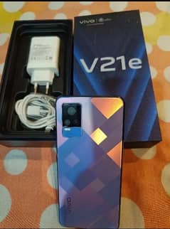 vivo v21e just like brand new with complete box