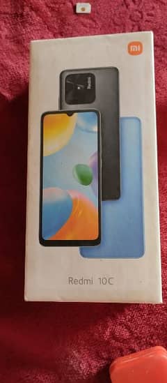 Redmi 10c 4 64 blue color All ok condition 10by 8.5 argent sale Karna
