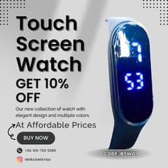 Touch Screen Watches Available in Multiple Colors At Affordable Prices
