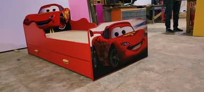 Boys Car Bed for Bedroom, Kids Single Beds Sale in Pakistan