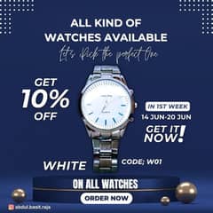 Elegant Design Men's Watches Available At Affordable Prices
