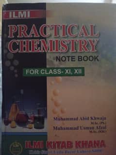 Brand new Ilmi practical chemistry part 1 and 2