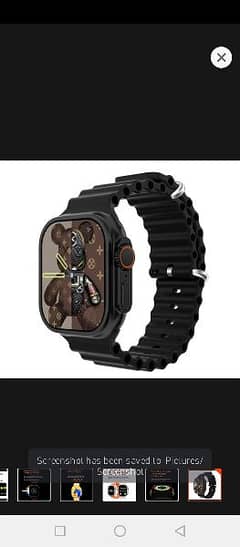 t800 ultra smart watch + protector free
