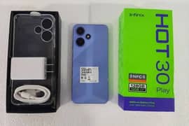 Infinix Hot 30 play with box charger