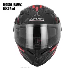 Jiekai helmet JK902 Medium size with extra accessories Red