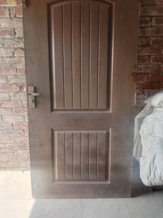 Plywood door new condition