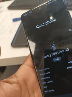 Samsung S20-ultra dual sim aproved