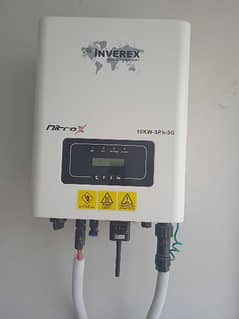 mint condition 2 month used 10kw inverex on grid with warranty