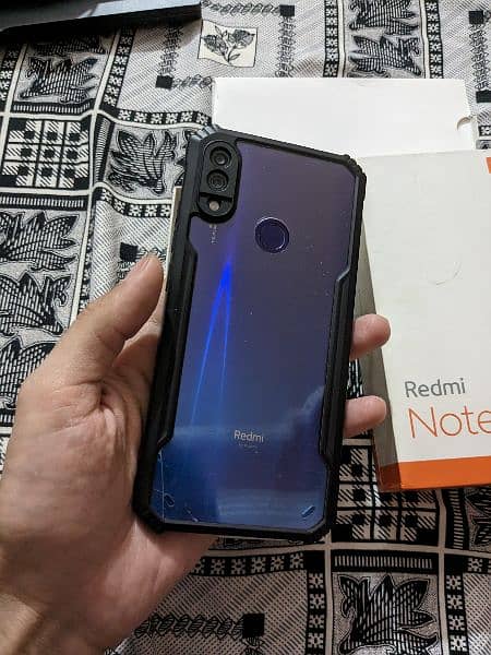 Xiaomi redmi note 7 4gb 64gb, good condition, new battery complete set 3