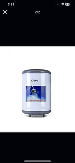 Rays 20 liter geyser