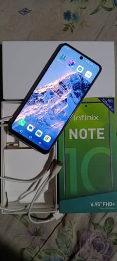 Infinix note 10(6gb ram, 128gb storage)