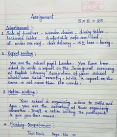 ASSIGNMENT WORK AVAILABLE