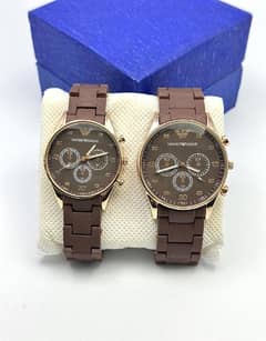 couple formal analogue watch