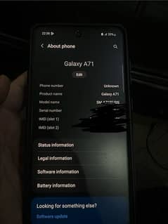 Samsung A71 128gb, 8gb (pta approve)