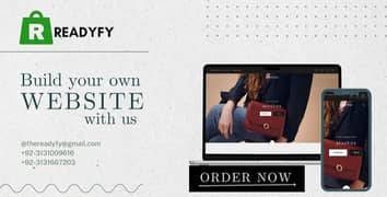 We Will Build A Professional Website On Shopify.