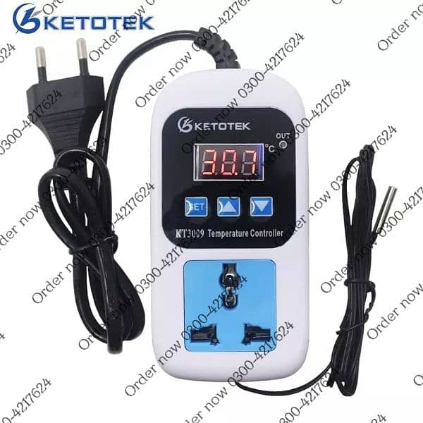 220v LCD incubator Thermometer Temperature Gauge Probe Sensor -50°C TO 1