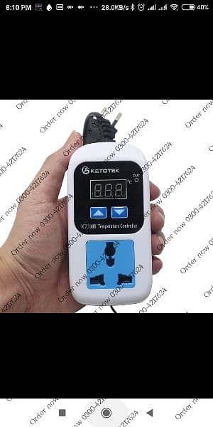 220v LCD incubator Thermometer Temperature Gauge Probe Sensor -50°C TO 3